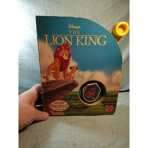 Vintage Mattel See And Say Storybook The Lion King Works!